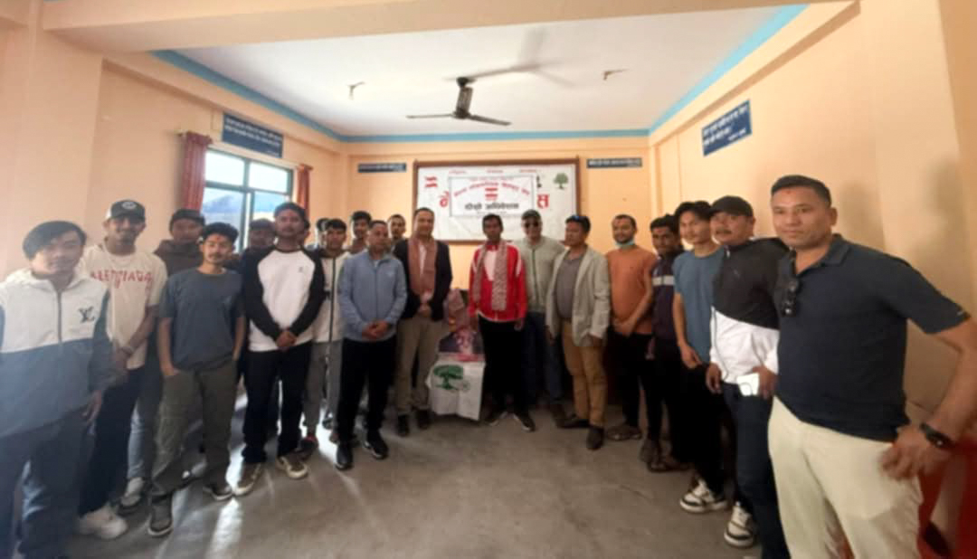 नेपाल लोकतान्त्रिक खेलकुद संघ म्याग्दीको अध्यक्षमा केसी
