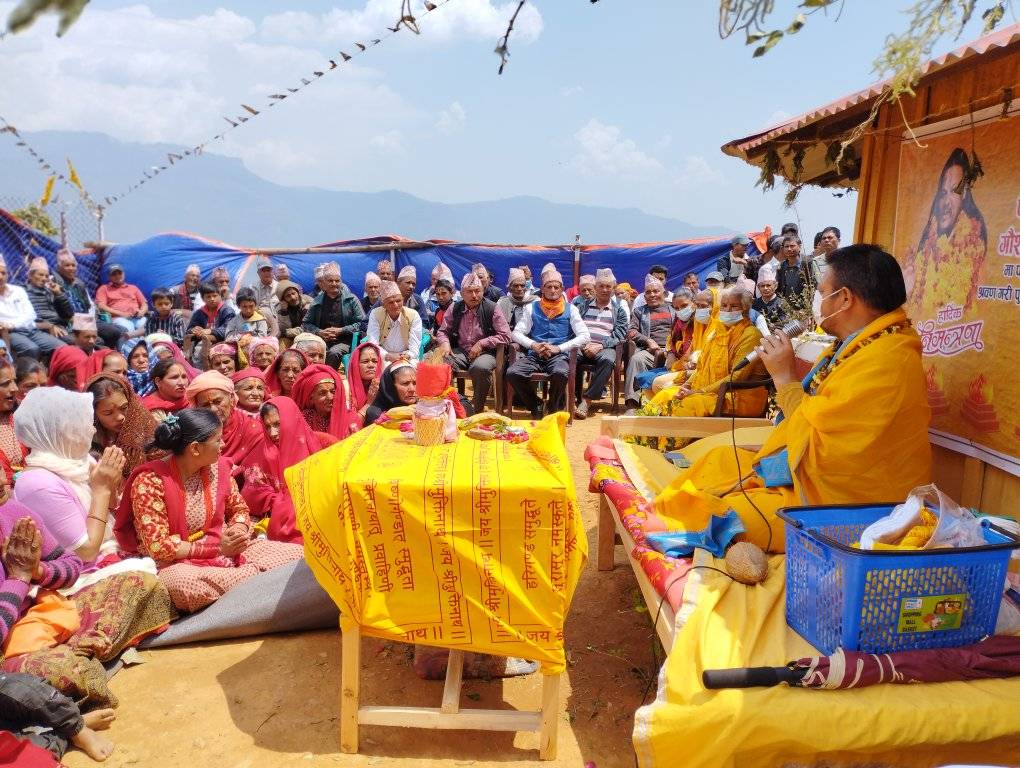 गौश्वारामा पश्चिम नेपालकै पहिलो गोबर्धन महायज्ञ हुँदै