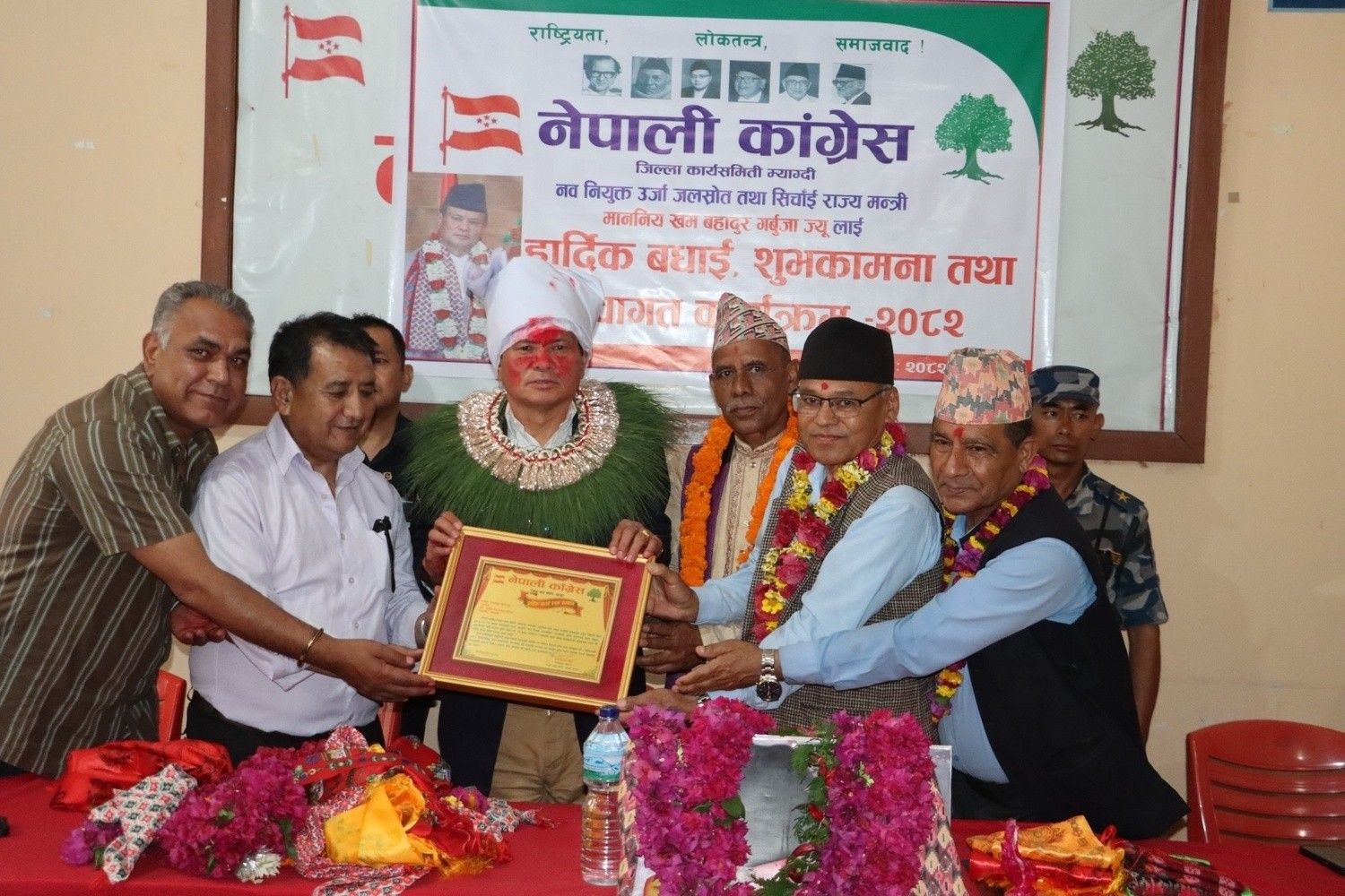 म्याग्दीको विकासलाई पहिलो प्राथमिकता दिने नवनियुक्त उर्जा ,जलस्रोत तथा सिंचाइ राज्यमन्त्री गर्बुजाको प्रतिबद्धता
