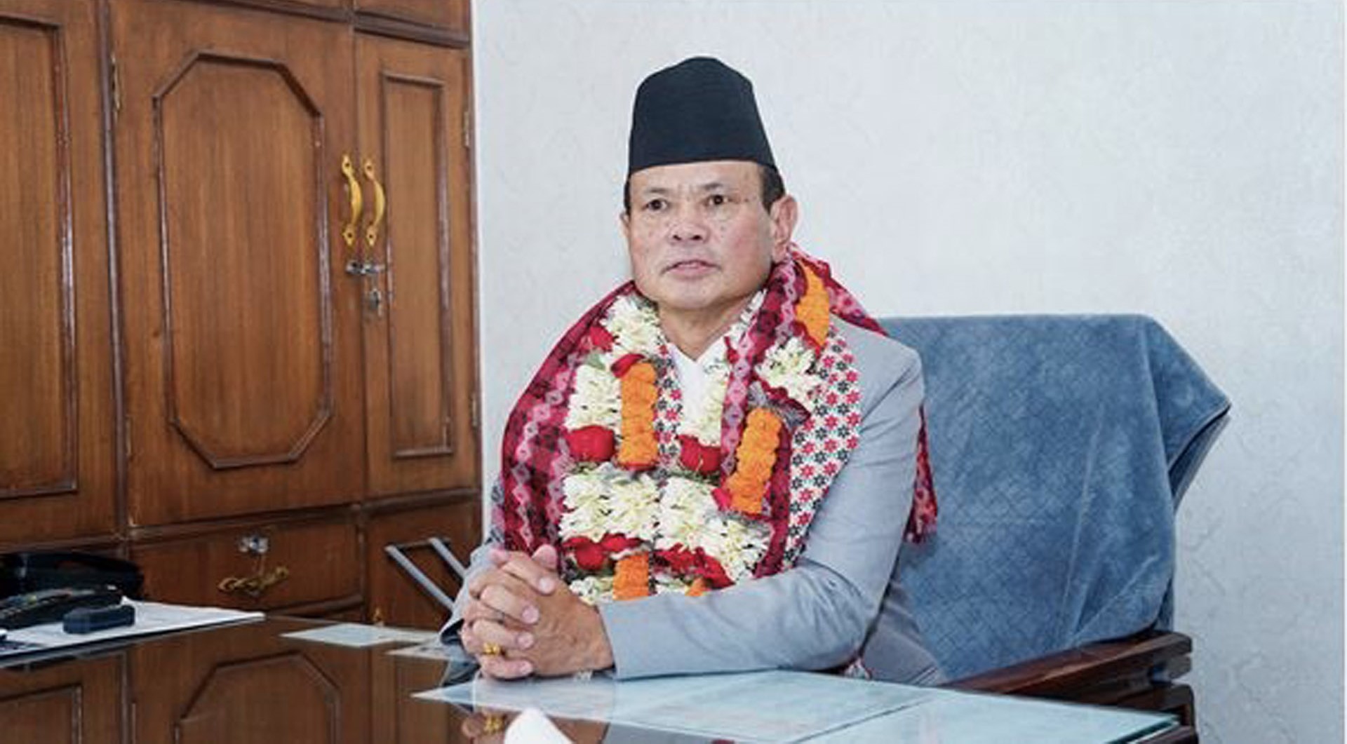 ऊर्जा, जलस्रोत तथा सिँचाइ राज्यमन्त्री गर्बुजाद्वारा पदबहाली
