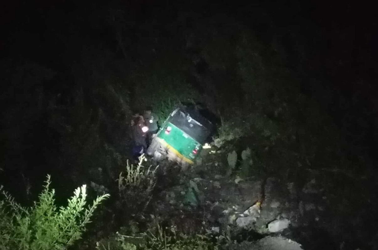 बेनीबाट बगरफाँट जादै गरेको अटो दुर्घटनामा दुई जना घाइते ,अवस्था सामान्य