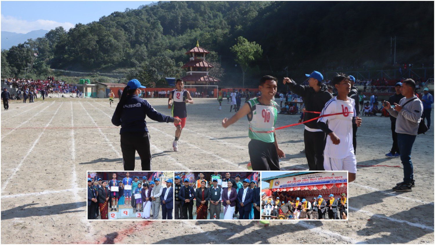 बेनी नगरपालिकामा अन्तर विद्यालयस्तरीय छैटौँ राष्ट्रपति रनिङ शिल्ड प्रतियोगिता सुरु( तस्बिरहरु)