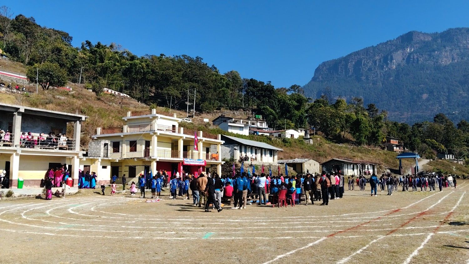 रघुगंगामा छैटौं रास्ट्रपति रनिङ शिल्ड खेलकुद प्रतियोगिता सुरु