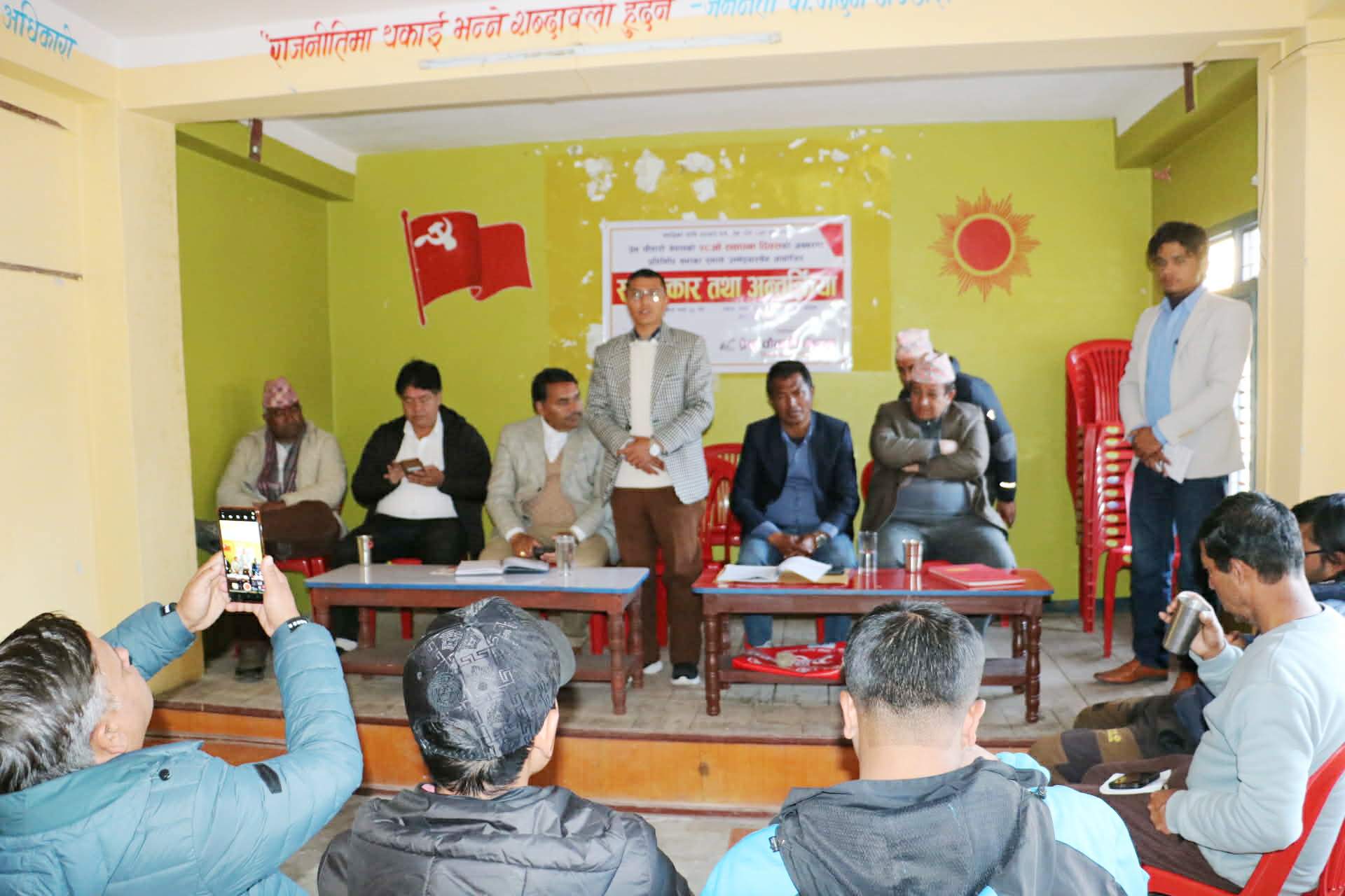 प्रेस चौतारी म्याग्दीको २८औं स्थापना दिवसमा एमाले उम्मेद्वार श्रेष्ठसँग साक्षात्कार