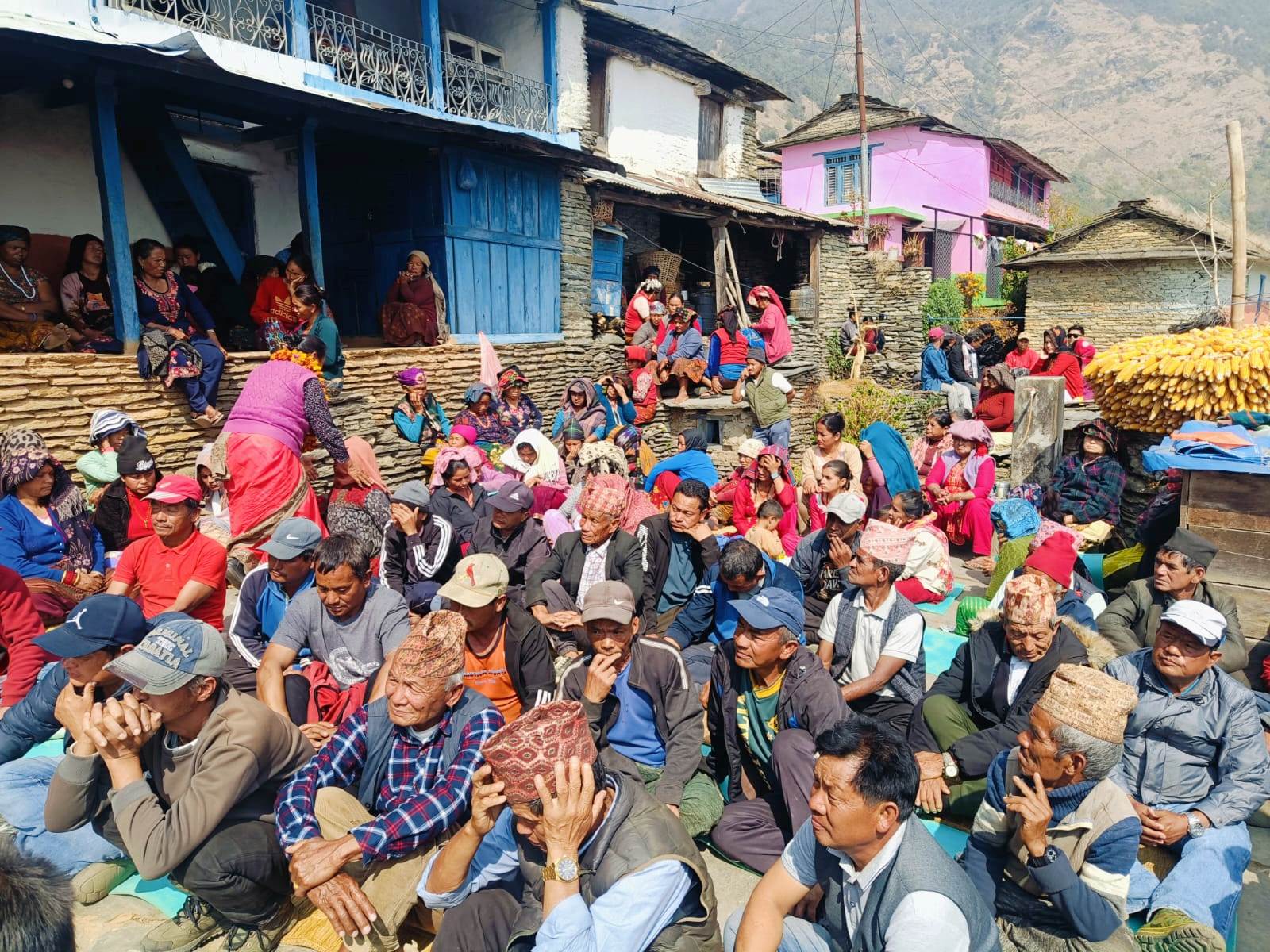 मंगलामा एमालेको चुनावी अभियन : जिल्लाको पूर्वाधार र समृद्धिमा जोड