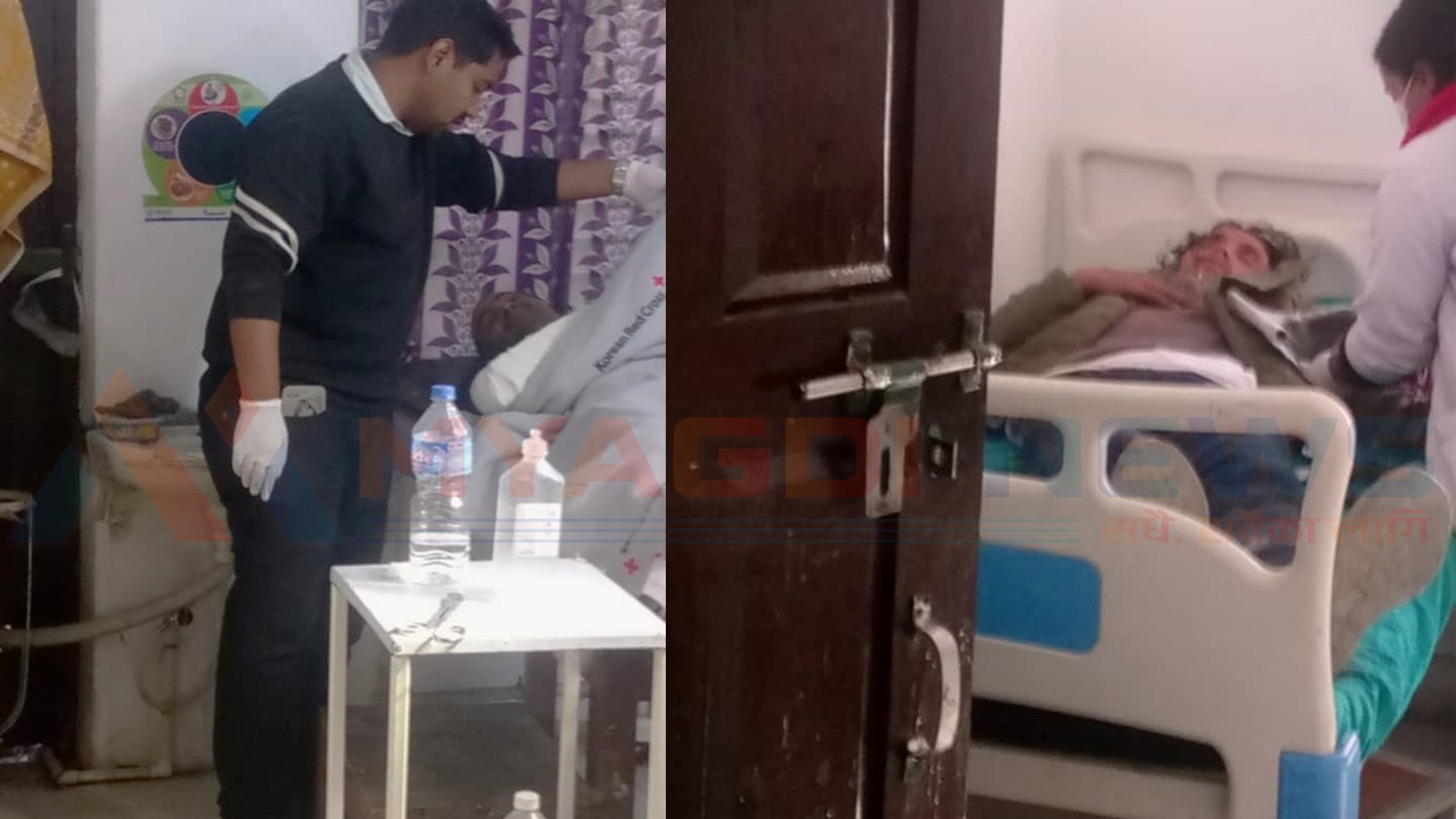 धवलागिरीको नाउराबाट बेनीतर्फ आउँदै गरेको बोलेरो जिप दुर्घटना हुँदा सात जना घाइते