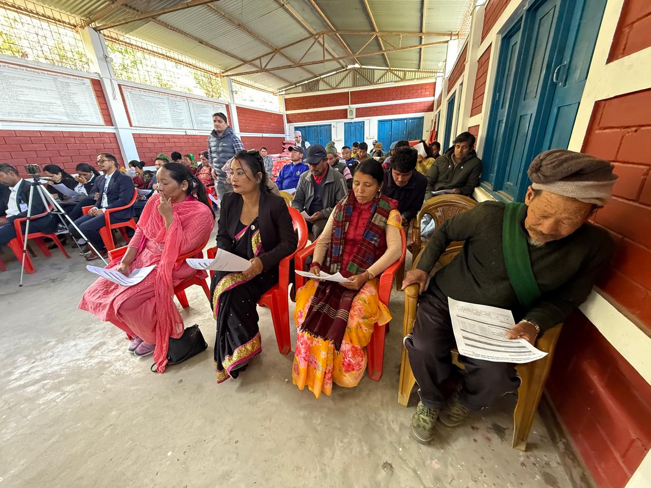 भकिम्लीमा सार्वजनिक सुनुवाइ : विकास र सेवा प्रवाहबारे समीक्षा