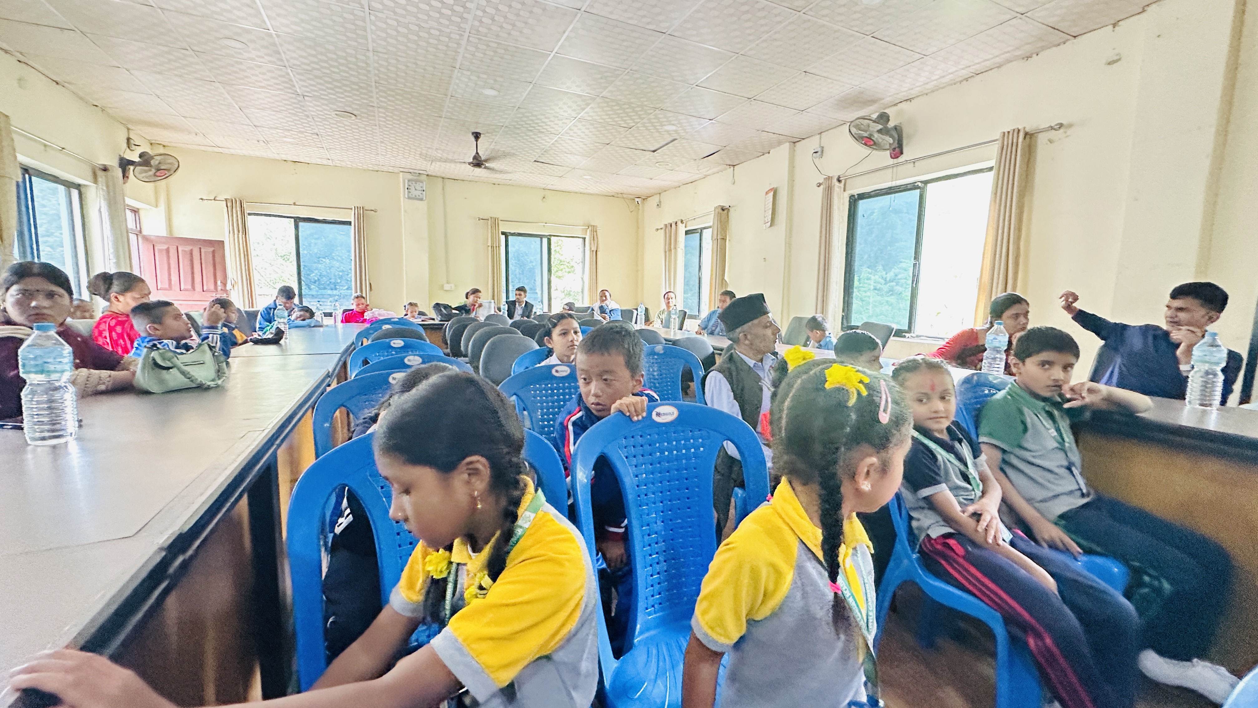 म्याग्दीमा जिल्लास्तरीय पढाइ सीप प्रतियोगिता