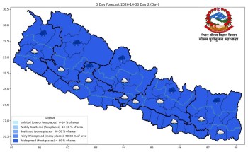 चक्रवात ‘अर्नब’को प्रभावले देशभर वर्षा र हिमपातको सम्भावना