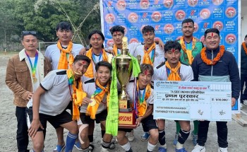 पश्चिम म्याग्दी कपको उपाधि आयोजक ‘ए’ लाई