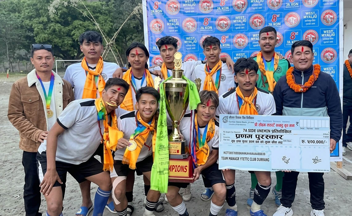 पश्चिम म्याग्दी कपको उपाधि आयोजक ‘ए’ लाई
